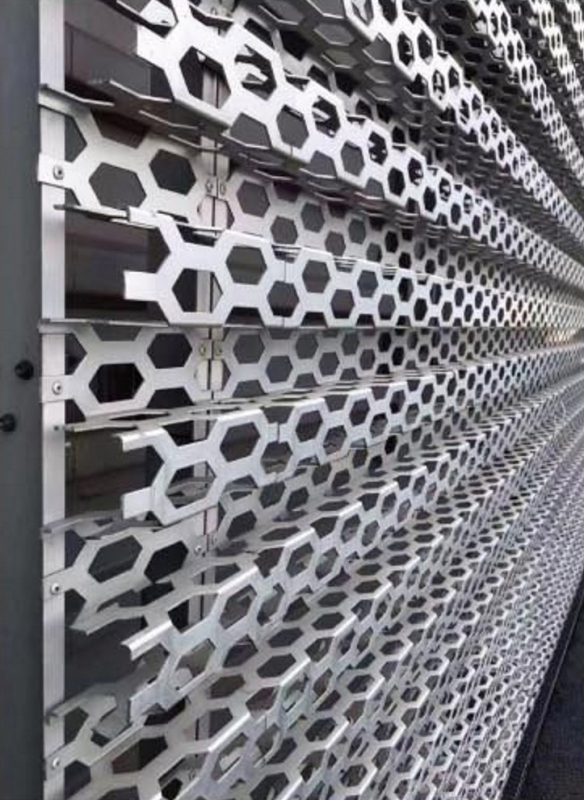 惠州艺术镂空铝单板